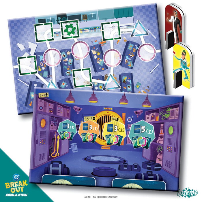 DC Breakout: Arkham Asylum Game Juego de Cartas *Edición Inglés* DC Breakout: Arkham Asylum Game Juego de Cartas *Edición Inglés*