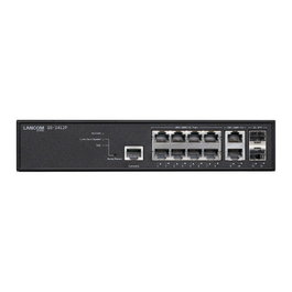 LANCOM GS-2412P Switch gestionado L2+ con 10 puertos Gigabit y 8 puertos PoE