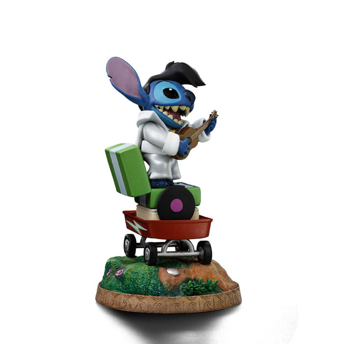 Lilo & Stitch Estatua 1/10 Art Scale Stitch King of Rock 17 cm Lilo & Stitch Estatua 1/10 Art Scale Stitch King of Rock 17 cm