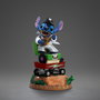 Lilo & Stitch Estatua 1/10 Art Scale Stitch King of Rock 17 cm