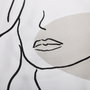DKD Home Decor Cuadro Cristal PS Mujer Surtido de 2, Pack de 4