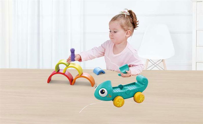 Creaciones Llopis Camaleón arco iris caja 29x14x14 cm Creaciones Llopis Camaleón arco iris caja 29x14x14 cm