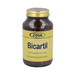 ZEUS Bicartil 500Mg 100Cap. Cartílago de Tiburón para Articulaciones