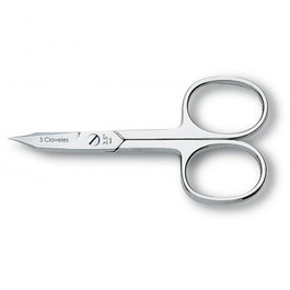 Tres Claveles Tijera Uñas-Cutícula Curva 3.5 pulgadas