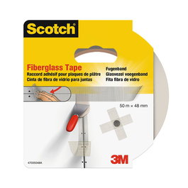 Scotch Cinta Adhesiva de Fibra de Vidrio para Juntas 48 mm x 50 m