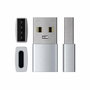 Satechi Adaptador USB-A a USB-C, Plata, ST-TAUCS