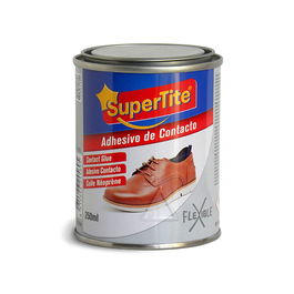 Supertite Adhesivo contacto bote 250 ml A2456 multiusos alta resistencia cuero madera goma bricolaje