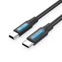 Vention COWBF Cable USB 2.0 Mini USB Macho a USB Tipo-C Macho, 1m, Negro, para Carga Rápida