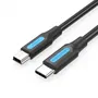 Vention COWBF Cable USB 2.0 Tipo-C a MiniUSB Macho 480Mbps 1m Negro