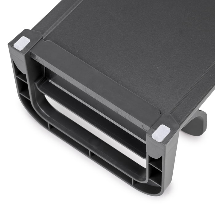 Emuca Portaplatos Orderbox para cajón, 120x470mm, Aluminio y Plástico, Gris antracita