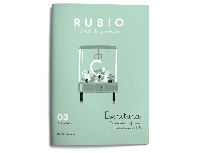 Rubio Cuaderno caligrafía nº 03