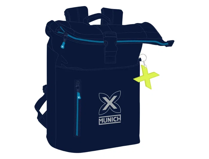 Safta Mochila Solapa Munich Nautic para Portátil 15,6''