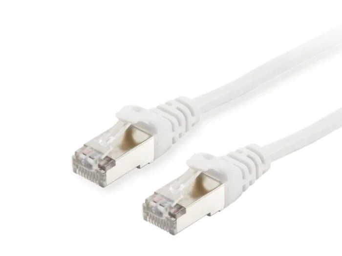 Equip 605540 Cable de red Cat6 S/FTP (S-STP) - 40 m - Blanco - Gigabit Ethernet 1000 Mbps - PoE+ - Conector RJ-45 Macho