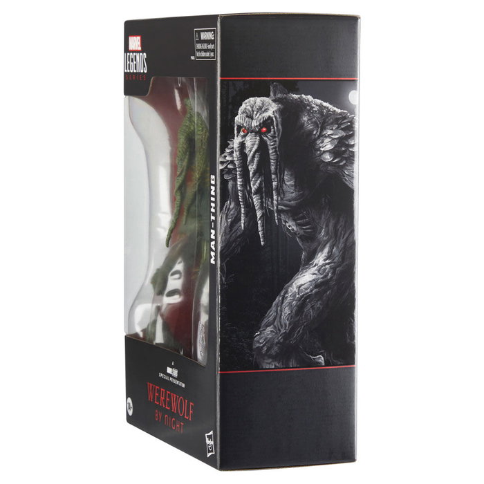 HASBRO Figura articulada Marvel Man-Thing Werewolf by Night 15cm con accesorios