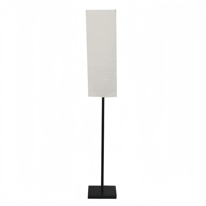 DKD Home Decor Set de 3 Lámparas con Pie y 2 de Sobremesa, Crudo y Negro