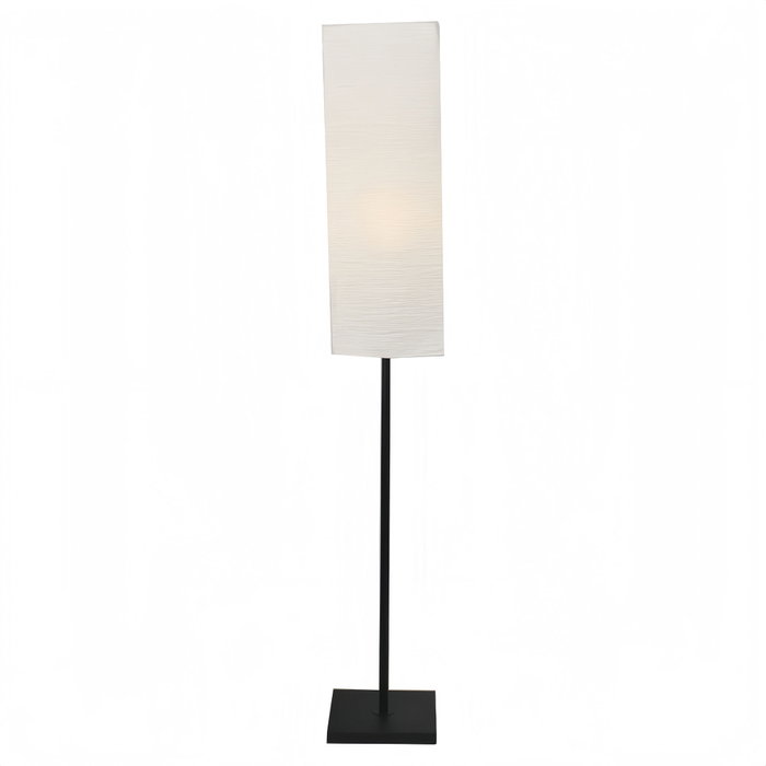 DKD Home Decor Set de 3 Lámparas con Pie y 2 de Sobremesa, Crudo y Negro