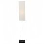 DKD Home Decor Set de 3 Lámparas con Pie y 2 de Sobremesa, Crudo y Negro