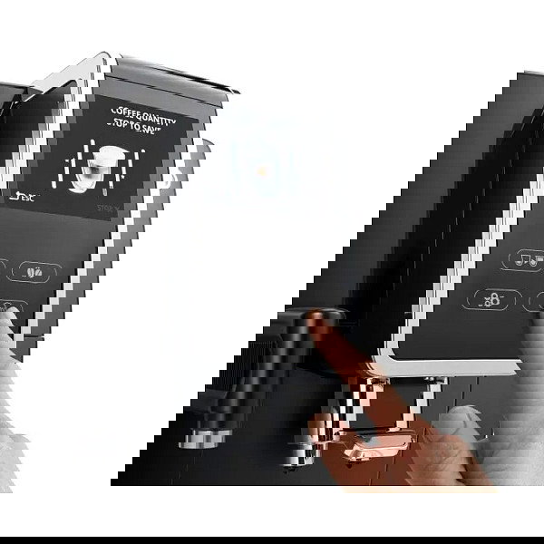 De'Longhi Máquina de Café Automática Dinamica Plus ECAM370.70.B, 19 Bar, Molinillo Integrado, Espumador de Leche, Negro, 1450W