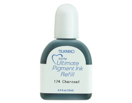 Tsukineko Tinta VERSACOLOR Gris Carbón Opaca 15ml