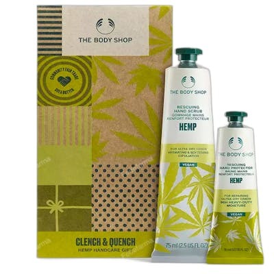 The Body Shop Hemp Hand Estuche 2 pz - Lote de Manos de Cáñamo con Exfoliante y Crema de Manos The Body Shop Hemp Hand Estuche 2 pz - Lote de Manos de Cáñamo con Exfoliante y Crema de Manos