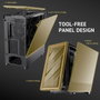 Antec FLUX SE Midi Tower Negro y Madera