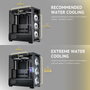 Antec FLUX SE Midi Tower Negro y Madera