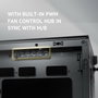 Antec FLUX SE Midi Tower Negro y Madera