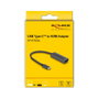 DeLOCK Adaptador USB Type-C a HDMI 8K con HDR Aluminio