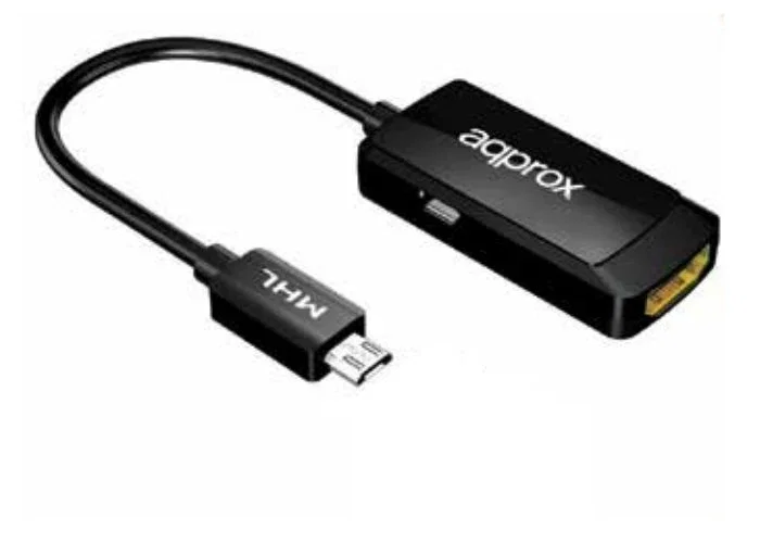 Approx Adaptador MHL 3.0 a HDMI APPC24 4K Approx Adaptador MHL 3.0 a HDMI APPC24 4K