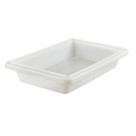 CAMBRO - 12183P-148 - Caja de almacenamiento 6,6 L - 46 x 30,5 x 9 cm - Blanco (Tapa no incluida)