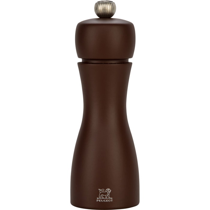 Peugeot Tahiti Set de Molinillos de Sal y Pimienta, 15 cm, Marrón