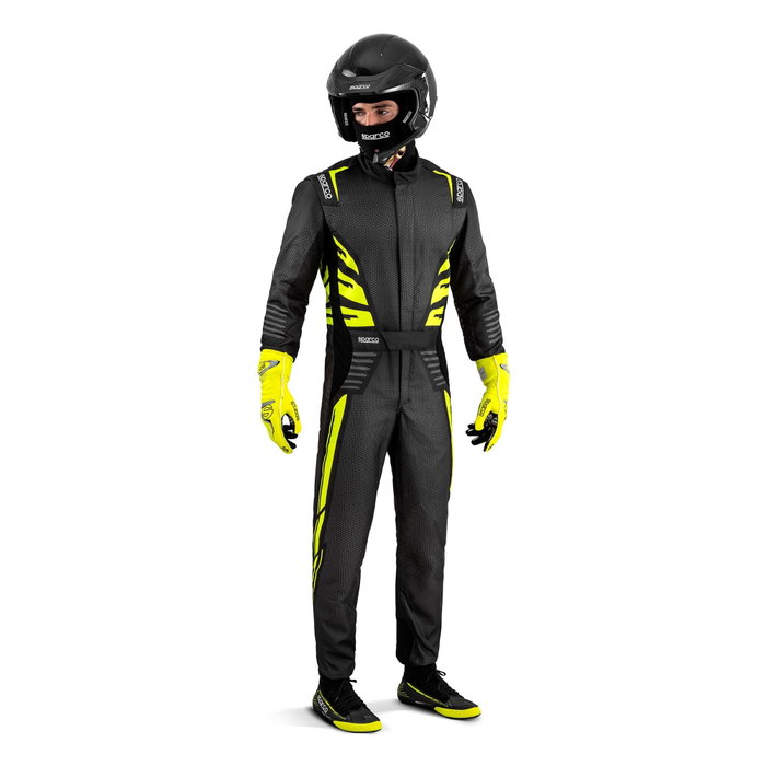 Sparco Traje de Carreras Infinity 5.0 Talla 56 Gris Oscuro/Amarillo Fluor Sparco Traje de Carreras Infinity 5.0 Talla 56 Gris Oscuro/Amarillo Fluor