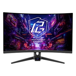 ASRock PG27FRS1A Monitor Gaming Curvo 27" Full HD 1920 x 1080 280Hz AMD FreeSync Premium 1ms VA 1500R Negro - para PC