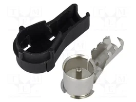 4CARMEDIA Conector de Antena Macho ISO RG58 Angular