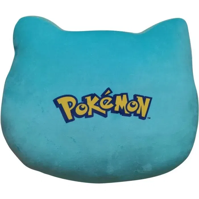 Pokemon Cojín 3D Premium POK3700891706742 Cara de Bulbasaur Microfibra 40 cm
