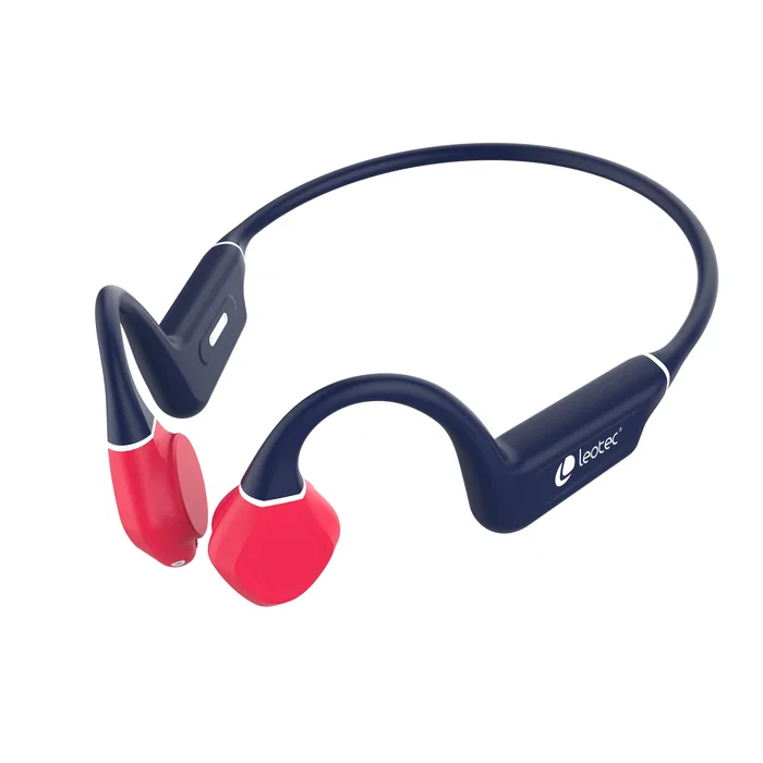 Leotec KURI Auriculares Deportivos de Conducción Ósea Azules y Rojos Leotec KURI Auriculares Deportivos de Conducción Ósea Azules y Rojos