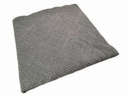 DKD Home Decor Colcha Gris Claro 180x260 cm