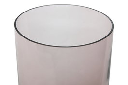 DKD Home Decor Jarrón Bicolor de Cristal 15 x 32 x 15 cm