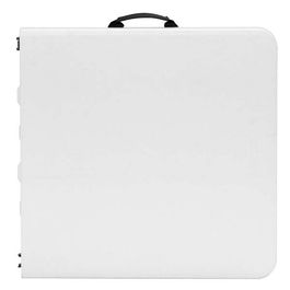 Mesa Plegable Lifetime Blanco 122 x 91,5 x 61 cm Acero HDPE
