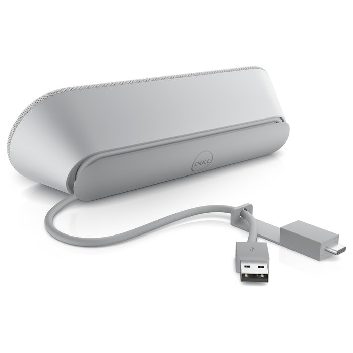DELL SP3022 Pro Speakerphone de sobremesa con micrófono omnidireccional, USB Tipo-C, 80 dB SNR, para videoconferencias