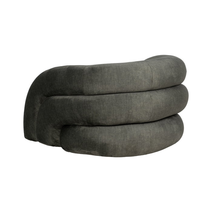 Sillón Verde Tejido Salón 100 X 84 X 58 cm Sillón Verde Tejido Salón 100 X 84 X 58 cm