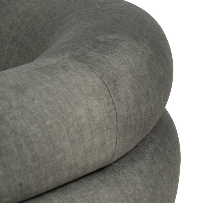 Sillón Verde Tejido Salón 100 X 84 X 58 cm Sillón Verde Tejido Salón 100 X 84 X 58 cm