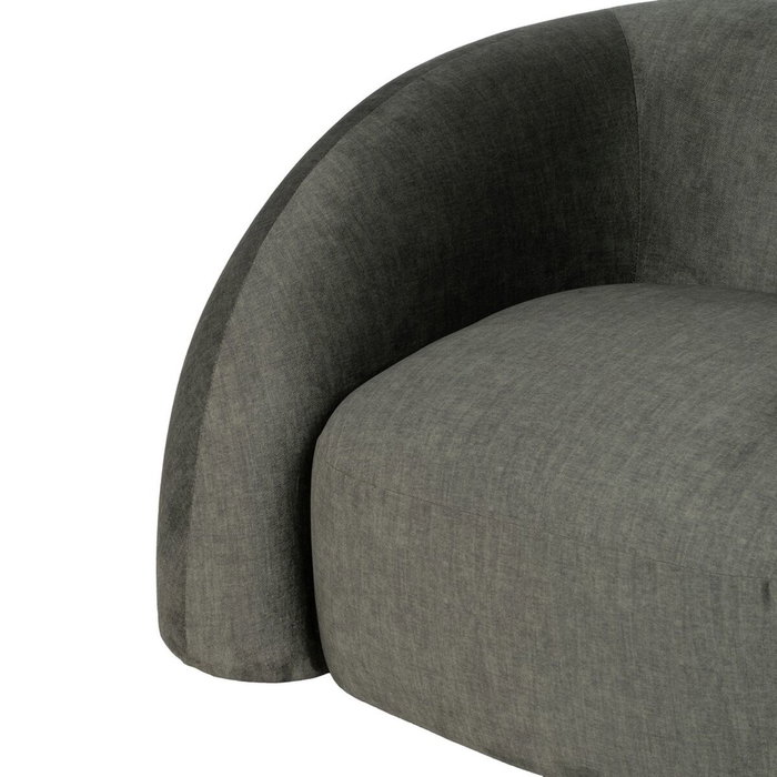 Ixia Sillón Verde Tejido para Salón