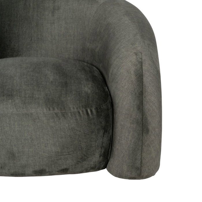 Ixia Sillón Verde Tejido para Salón