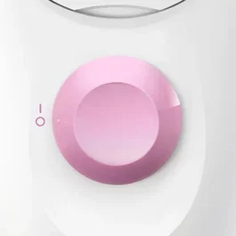 Braun Silk-épil 1 Depiladora Eléctrica con Cable Modelo 1-010, 20 Pinzas MicroGrip, Color Rosa y Blanco, 2 Velocidades, Adecuada para Pelo Corto