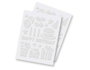 Scrapbook Adhesives by 3L Adhesivo espuma 3D formas de fiesta blanco 40u.