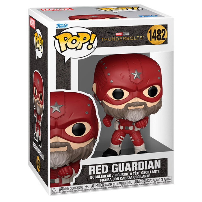 Funko Marvel Thunderbolts Figura POP! Vinyl Red Guardian 9 cm Funko Marvel Thunderbolts Figura POP! Vinyl Red Guardian 9 cm