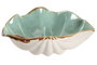 DKD Home Decor Hangzhou design 26a Centro Mesa Mediterraneo Turquesa Azul Gres 21 x 8 x 26 cm (2 Unidades)