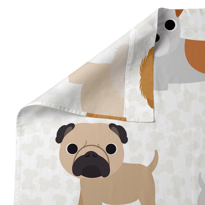 Juego de Sábanas para Cuna HappyFriday Multicolor Cuna de Bebé Perro 2 Piezas Juego de Sábanas para Cuna HappyFriday Multicolor Cuna de Bebé Perro 2 Piezas