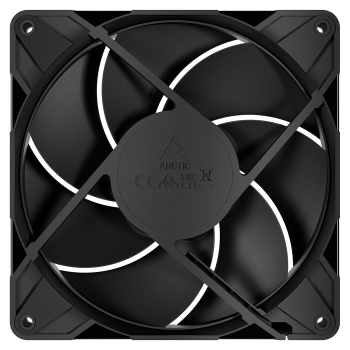 ARCTIC P14 Pro Ventilador 14 cm 400-2500 RPM Negro - Flujo Aire 186 m³/h, PWM, Rodamiento FDB, 4 Pines